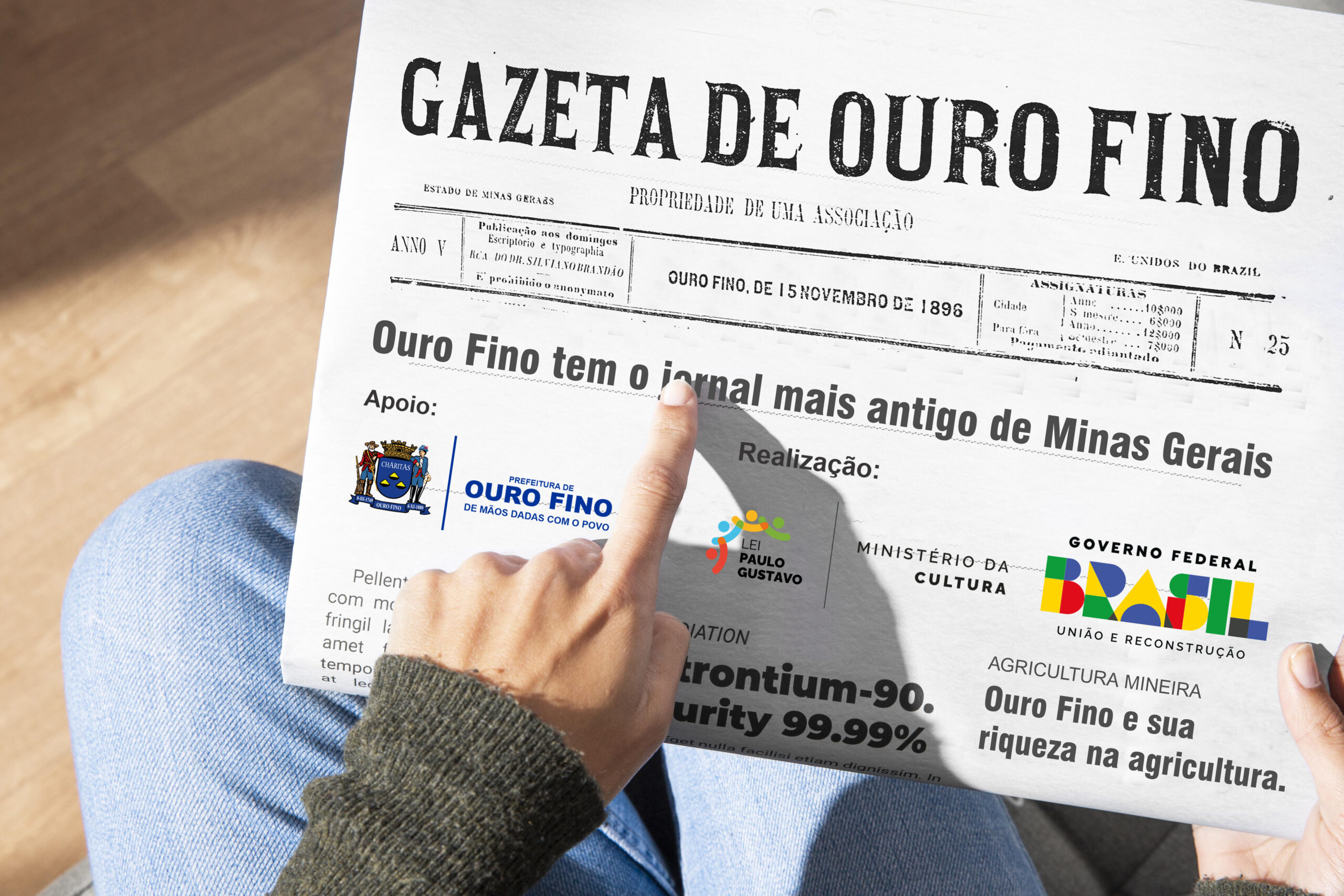 Documentário Gazeta de Ouro Fino