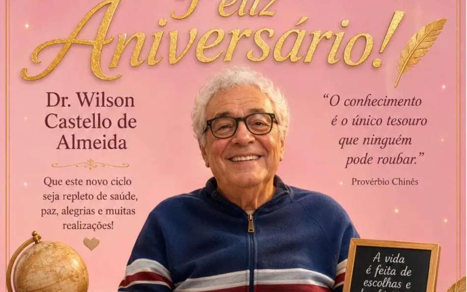Parabéns Dr. Wilson Castello de Almeida