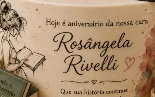 Parabéns Rosângela Rivelli